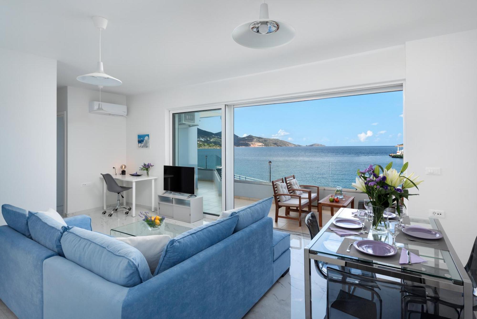 Sea View Bliss 2Br Agios Getaway Apartment Agios Nikolaos  Exterior photo