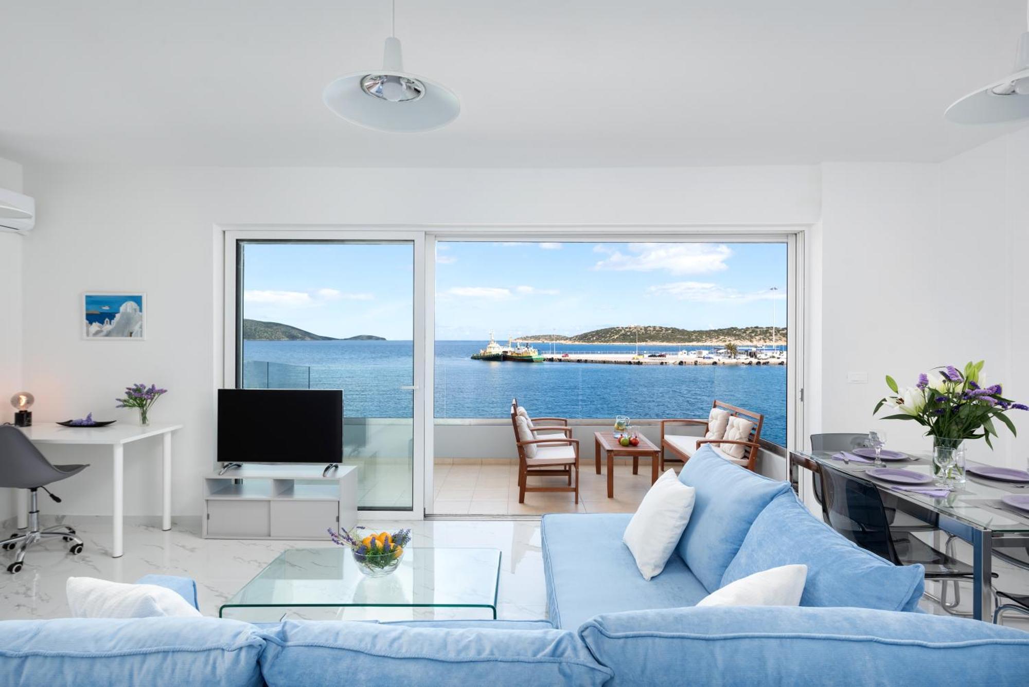 Sea View Bliss 2Br Agios Getaway Apartment Agios Nikolaos  Exterior photo